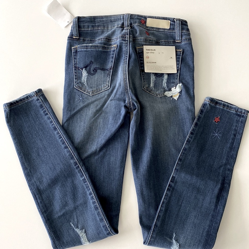 AG Adriano Goldschmied Girls Jeans New - Picture 2 of 9